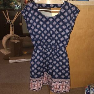Dress with pockets.